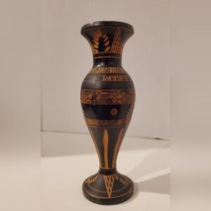 Mexico Carved Wooden CandleStick